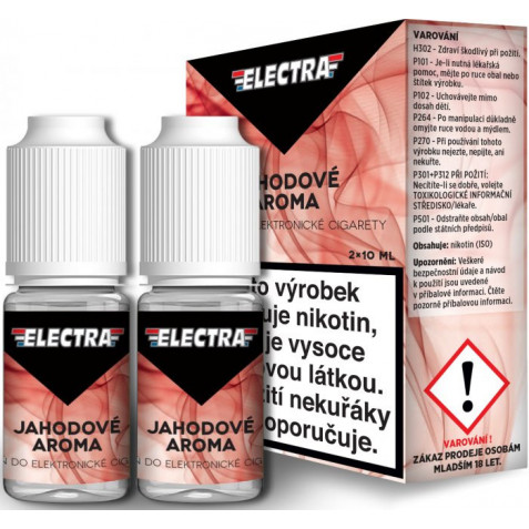 Liquid ELECTRA 2Pack Strawberry 2x10ml - 3mg (Jahoda)