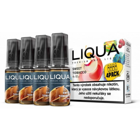 Liquid LIQUA CZ MIX 4Pack Sweet Tobacco 10ml-12mg