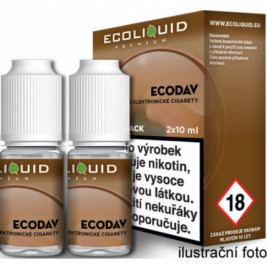 Liquid Ecoliquid Premium 2Pack ECODAV 2x10ml - 0mg