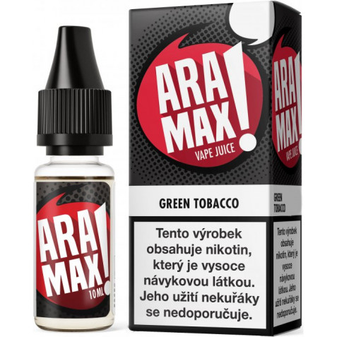 Liquid ARAMAX Green Tobacco 10ml-0mg
