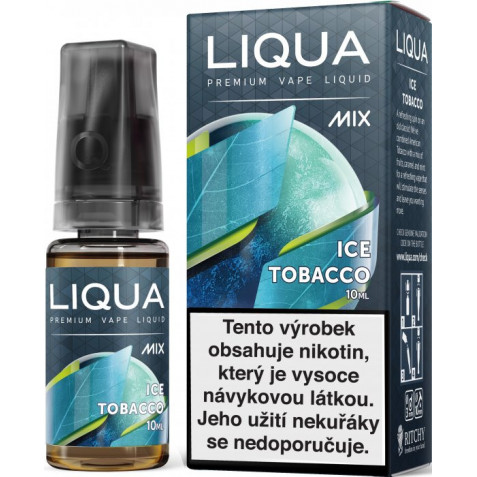 Liquid LIQUA CZ MIX Ice Tobacco 10ml-6mg