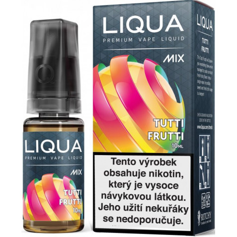 Liquid LIQUA CZ MIX Tutti Frutti 10ml-6mg