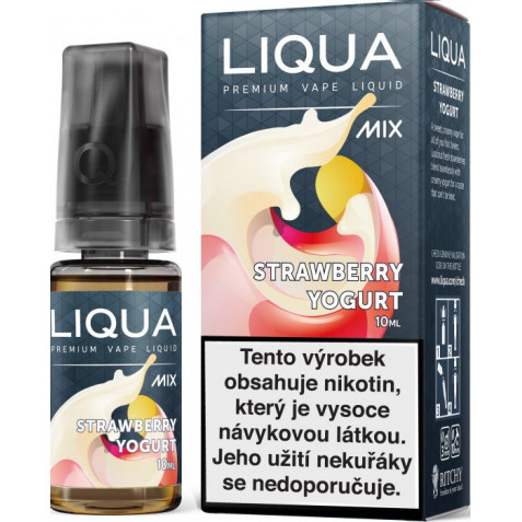 Liquid LIQUA CZ MIX Strawberry Yogurt 10ml-6mg