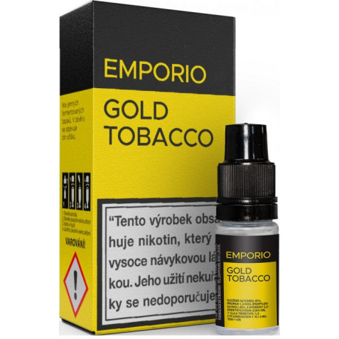 Liquid EMPORIO Gold Tobacco 10ml - 3mg