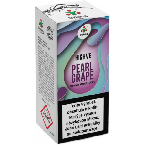 Liquid Dekang High VG Pearl Grape 10ml - 1,5mg (Hrozny s mátou)