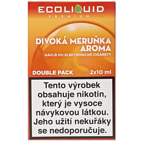 Liquid Ecoliquid Premium 2Pack Wild Apricot 2x10ml - 6mg