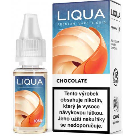Liquid LIQUA CZ Elements Chocolate 10ml-12mg (čokoláda)