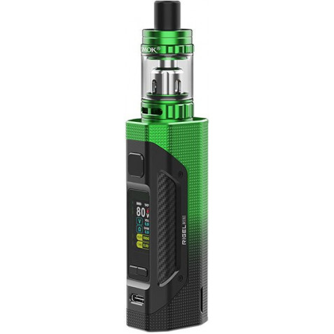 Smoktech Rigel Mini 80W Grip Full Kit Black Green